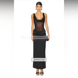 Astri Maxi Dress in Black
